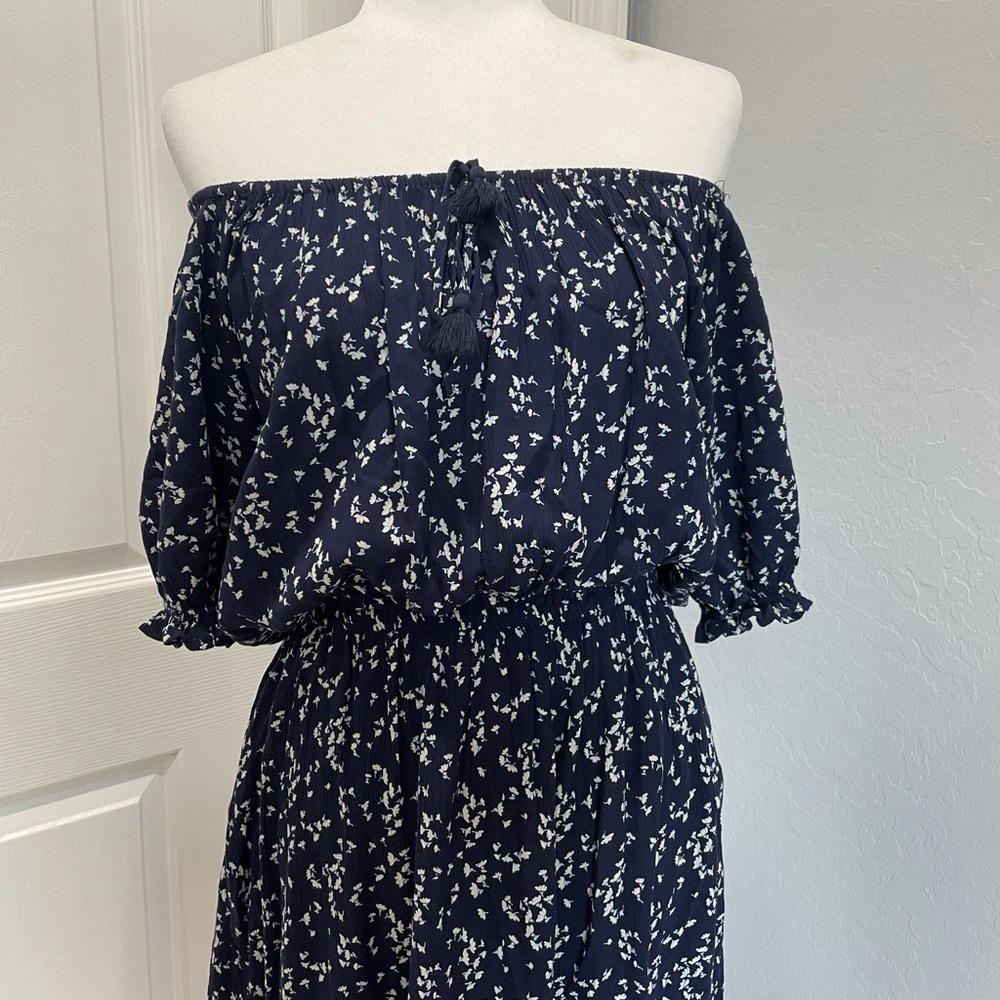 Floral Off-Shoulder Dress
